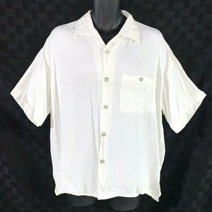 Jay Y Ko Men's SS Textured Casual Shirt Size L